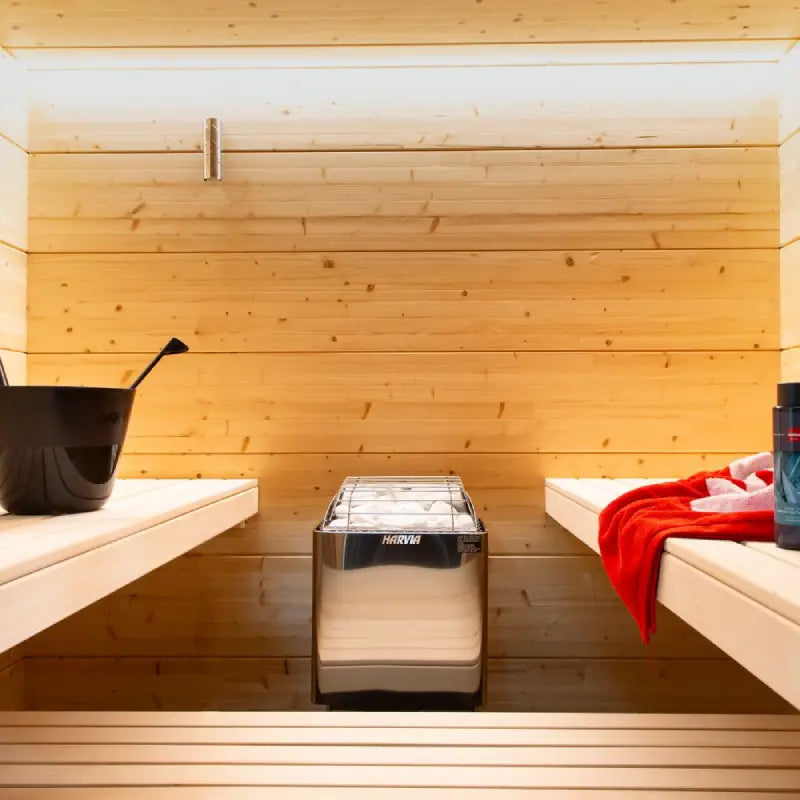 Harvia KIP80W Stainless Steel 8KW Sauna Heater(250-425cf)