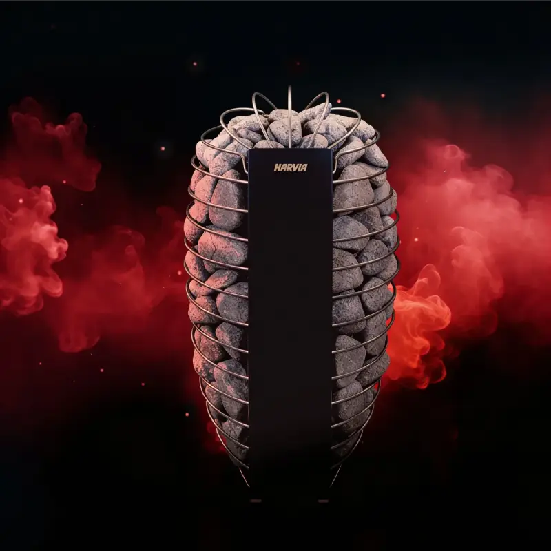 Harvia Spirit 9KW Sauna Heater (320–530CF)