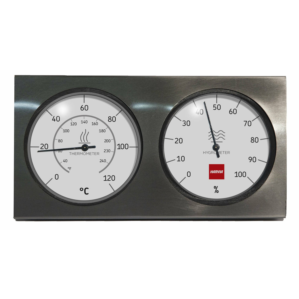 Harvia Steel Accessories Set SA007 - Black Harvia HarviaSteelSet_black_meter.jpg