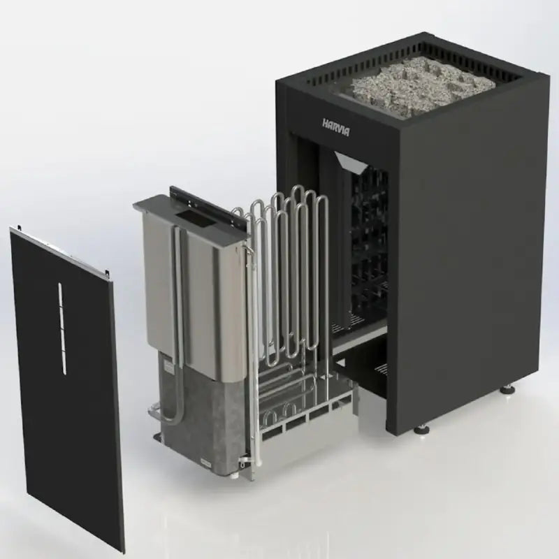 Harvia Virta Combi HL110SA 10.5kW Sauna Heater (177-635CF) Virta Combi Just Heater / 240V 1-Phase,Virta Combi Heater + Xenio Combi + Stones / 240V 1-Phase,Virta Combi Heater + Fenix Combi + Stones / 240V 1-Phase,Virta Combi Just Heater / 208V 3-Phase,Virta Combi Heater + Xenio Combi + Stones / 208V 3-Phase,Virta Harvia HarviaVirtaCombi10KW05.webp
