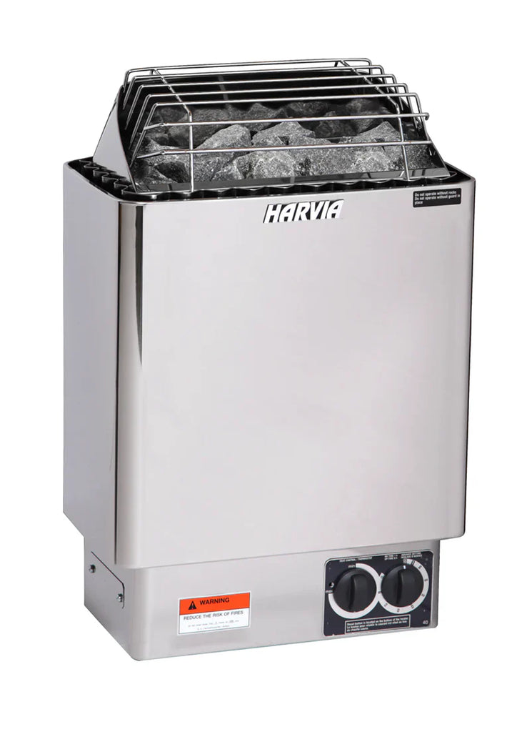 Harvia KIP45B Stainless Steel with Built-in Control 240V 1PH / 100 to 210 cubic feet Harvia Harvia_KIP-USA_steel_png_dd2e1f00-2701-4125-bf7b-431399769416.webp