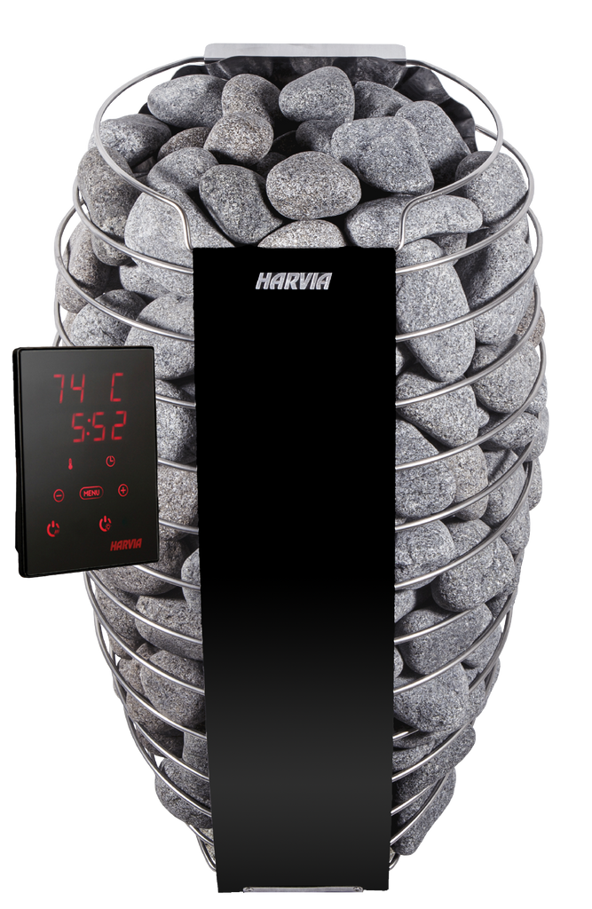 Harvia Spirit 6KW Sauna Heater (170-300df) 240V 1PH / Heater Alone,240V 1PH / Ultimate WiFi Package + Accessories Harvia Harvia_Spirit_SP60XW_SP90XW_p1.png