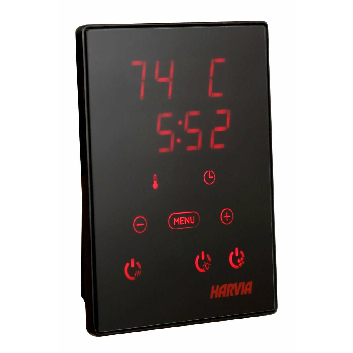 Harvia KIP80W Stainless Steel 8KW Ultimate Heater Package with Stones and Digital Xenio WiFi Control 240V 1PH,208V 3PH Harvia Harvia_Xenio_CX170_control_panel.jpg