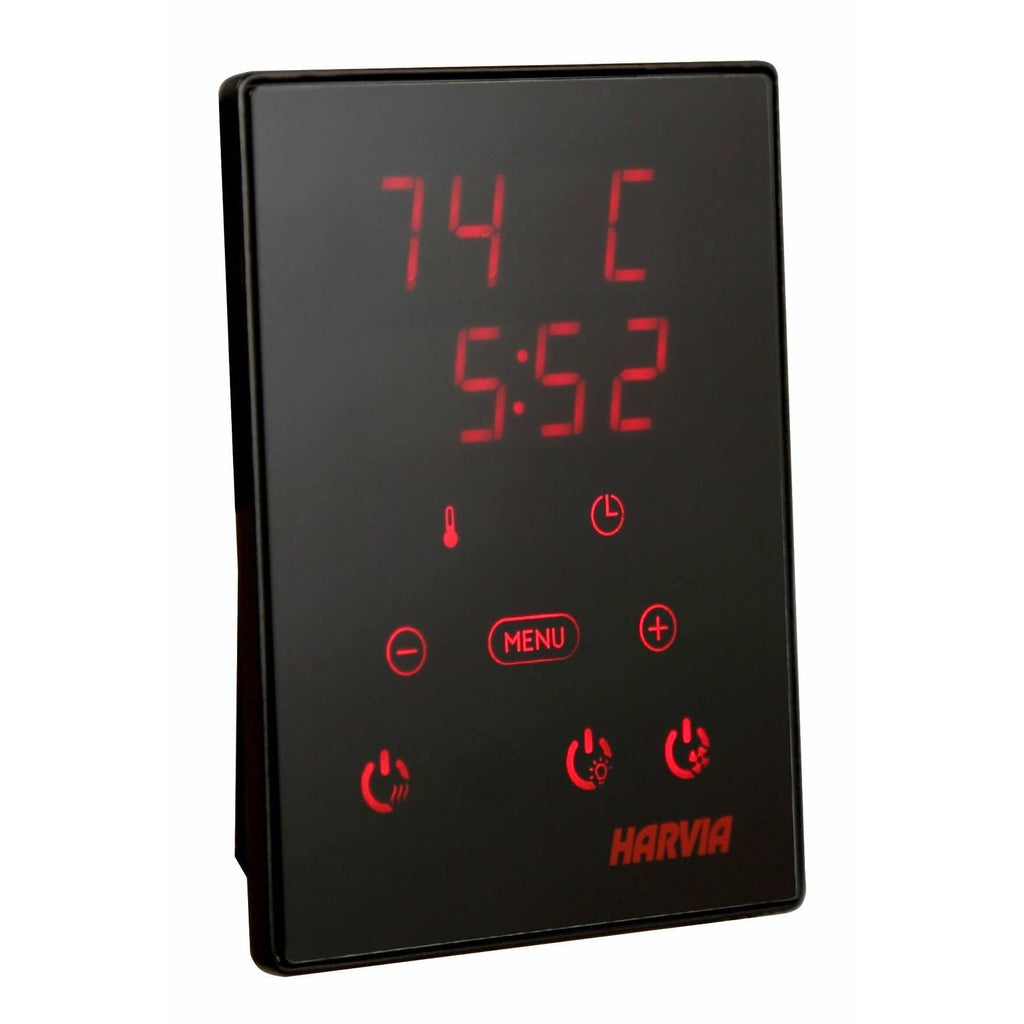 Harvia KIP80W Stainless Steel 8KW Ultimate Heater Package with Stones and Digital Xenio WiFi Control