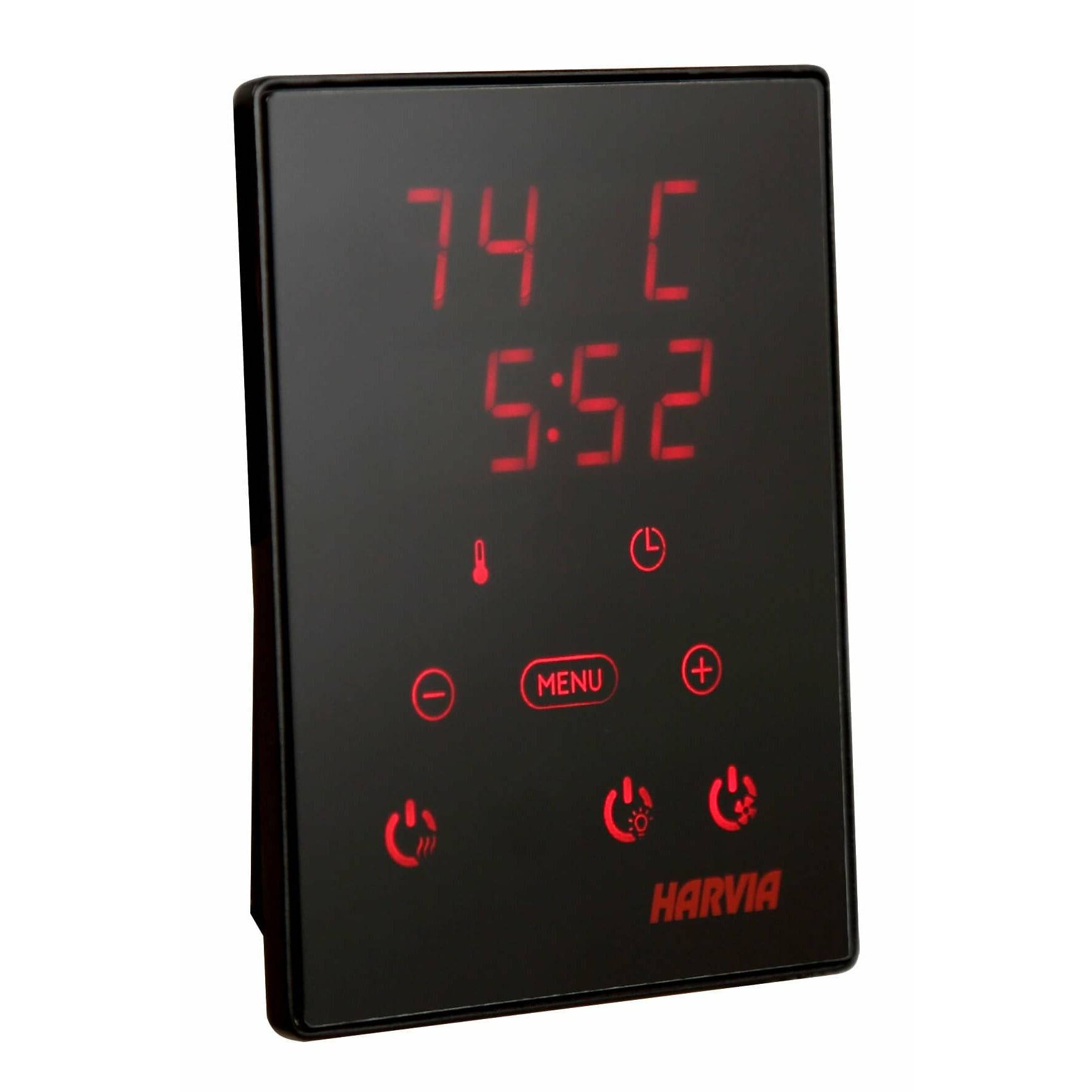 Harvia KIP80W Stainless Steel 8KW Ultimate Heater Package with Stones and Digital Xenio WiFi Control