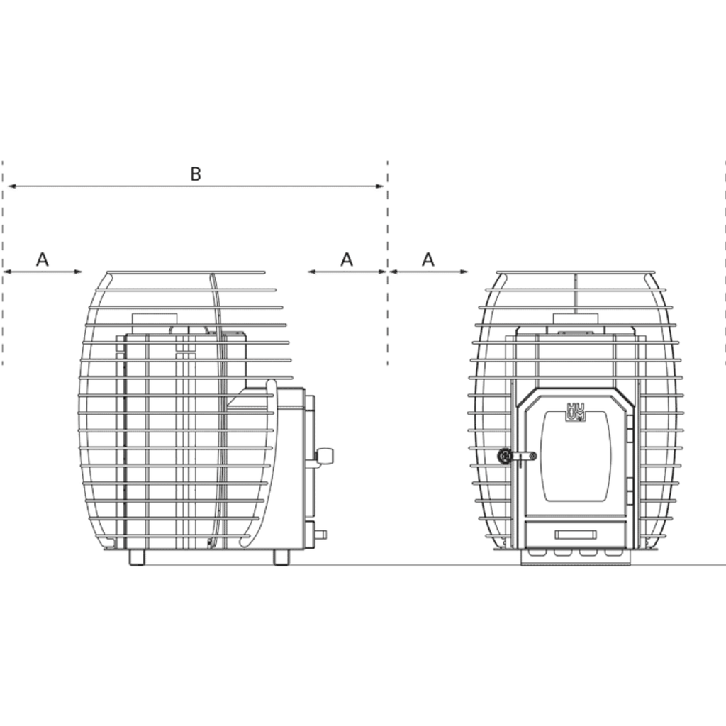 HUUM Hive Wood 13 Wood-Burning Sauna Heater 177 to 460 cubic feet HUUM Huum_Veebijoonised_koos_4-03-e1562654266612.png