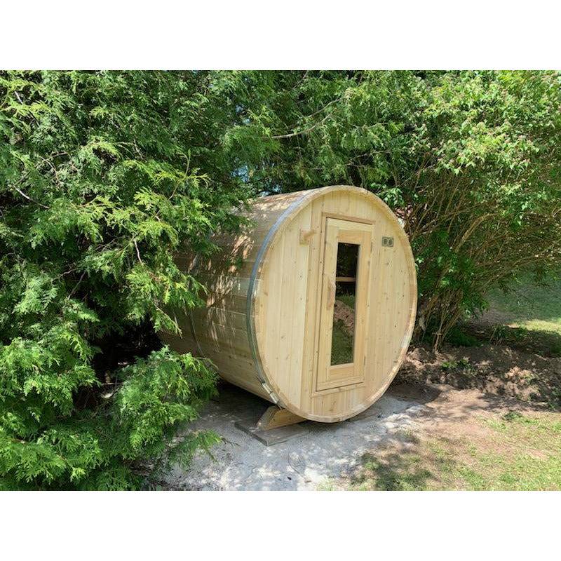 Dundalk Harmony Barrel Sauna 6'6" x 6'6" Dundalk LeisureCraft IMG_6375.jpg