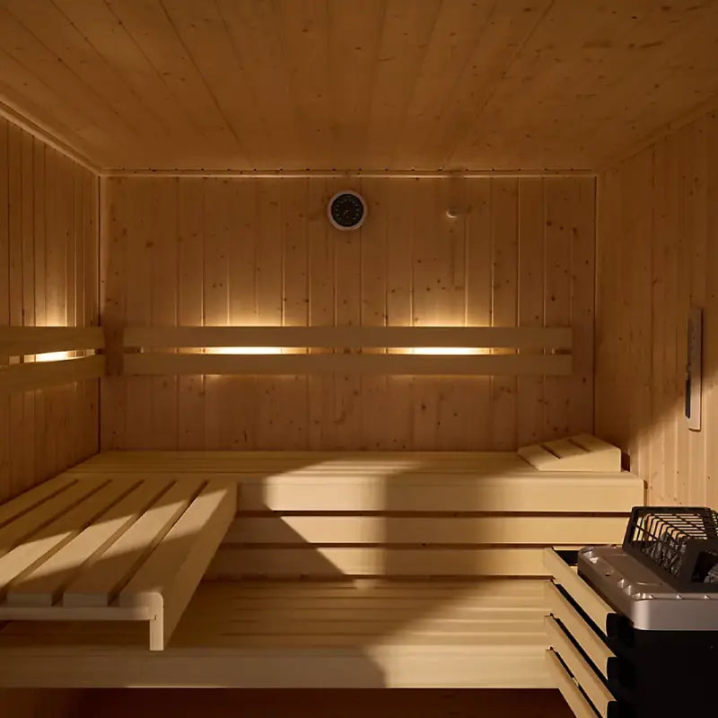 KOHLER C1 Indoor Sauna - Large - Scandinavian Spruce