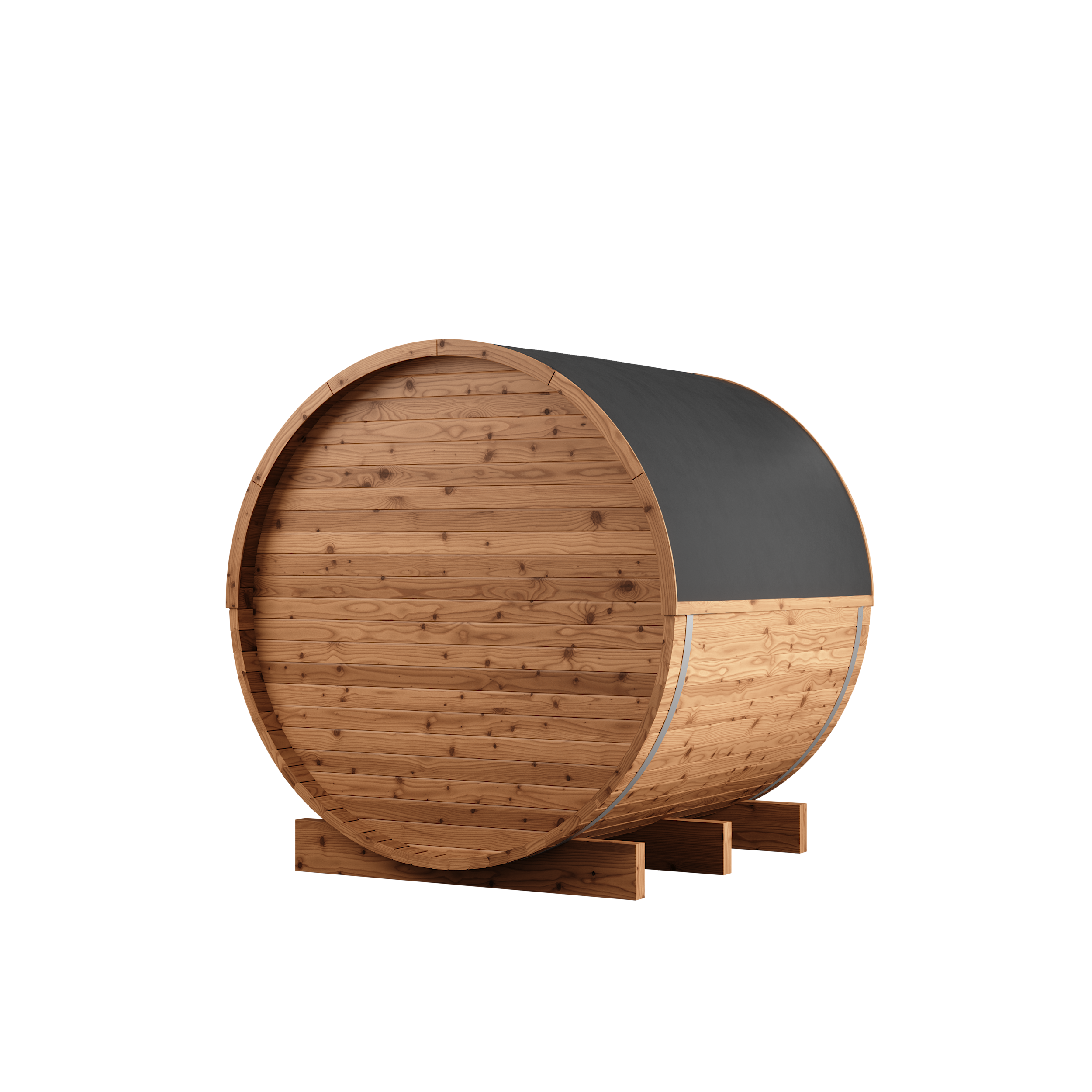 Thermory 4 Person Barrel Sauna No 53 DIY Kit Thermally Modified Spruce Thermory Left_pvc_72aa3a7e-8275-4791-9197-629824cc0b8e.png