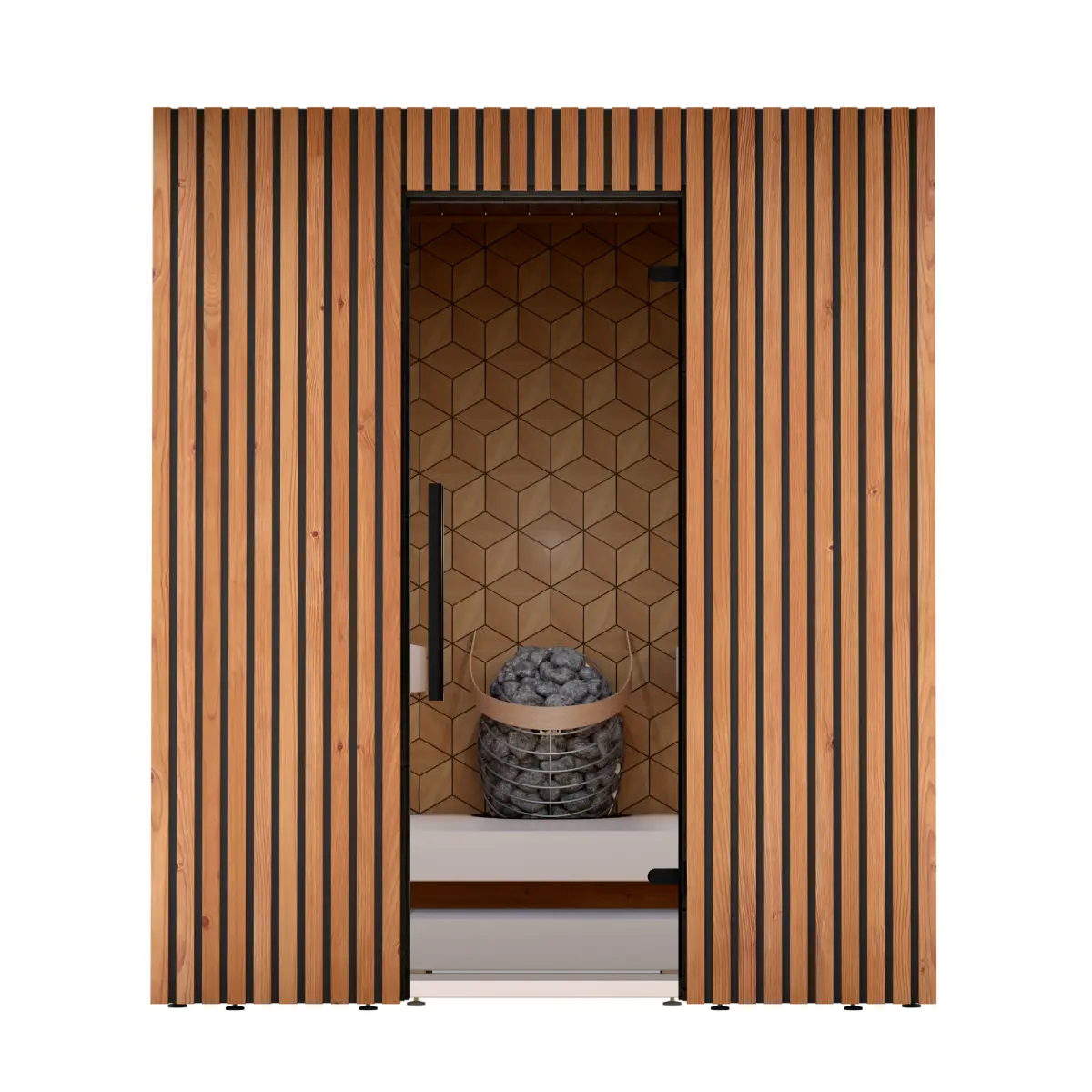 Leil® Como 4-180 4 Person Indoor Sauna Kit Leil® Saunas Leil_Como4-1804PersonIndoorSaunaKit_6.webp
