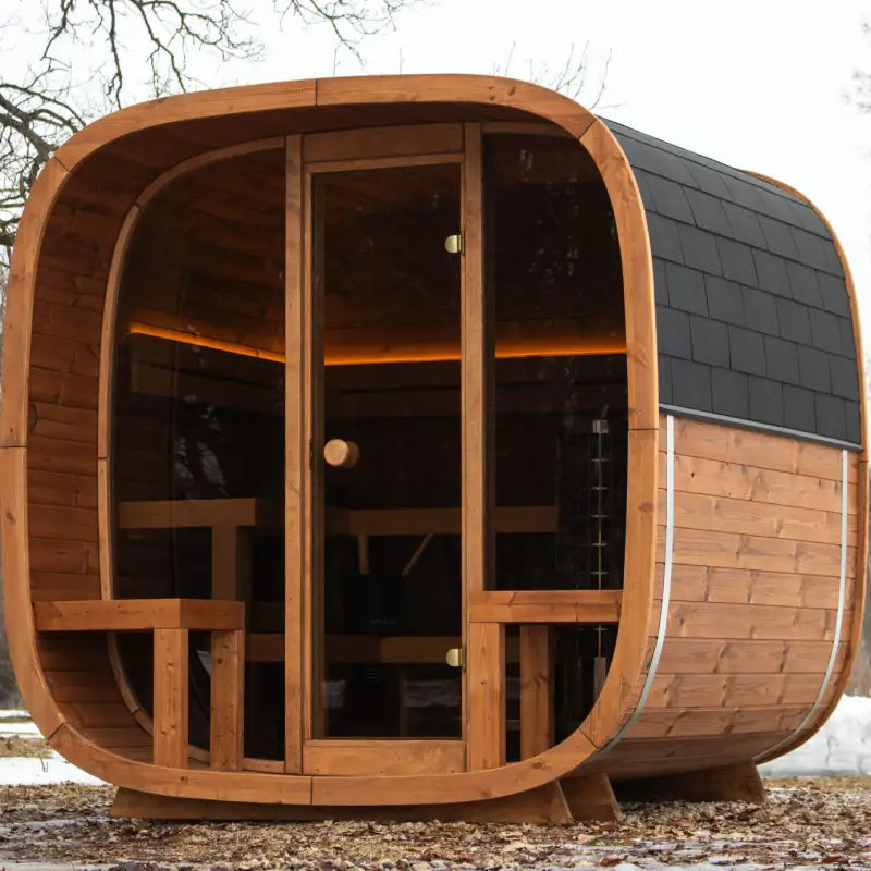 Leil Dice Comfy 2.4M Outdoor Sauna