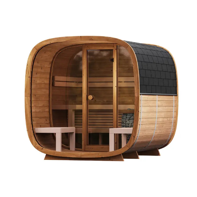 Leil Dice Dual Outdoor Sauna