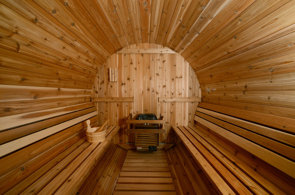 Almost Heaven Lewisburg 6 Person Classic Barrel Sauna - photo 4
