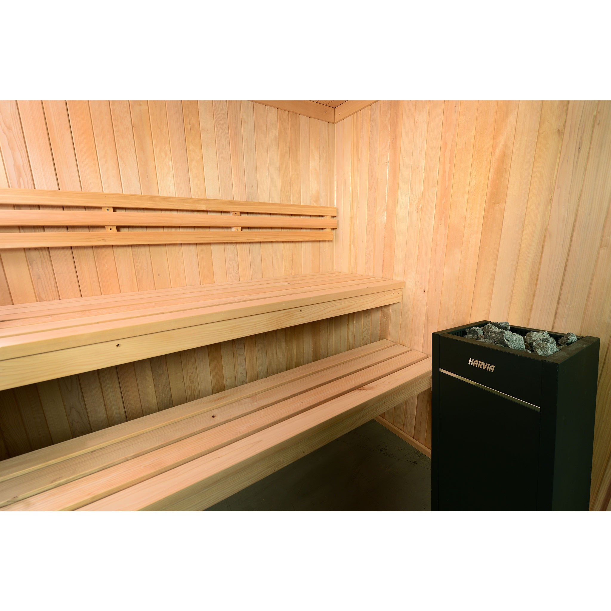 Almost Heaven Oasis 4 Person Indoor Sauna Rustic Cedar,Fir Almost Heaven Sauna Oasis_Vision4PInterior.jpg