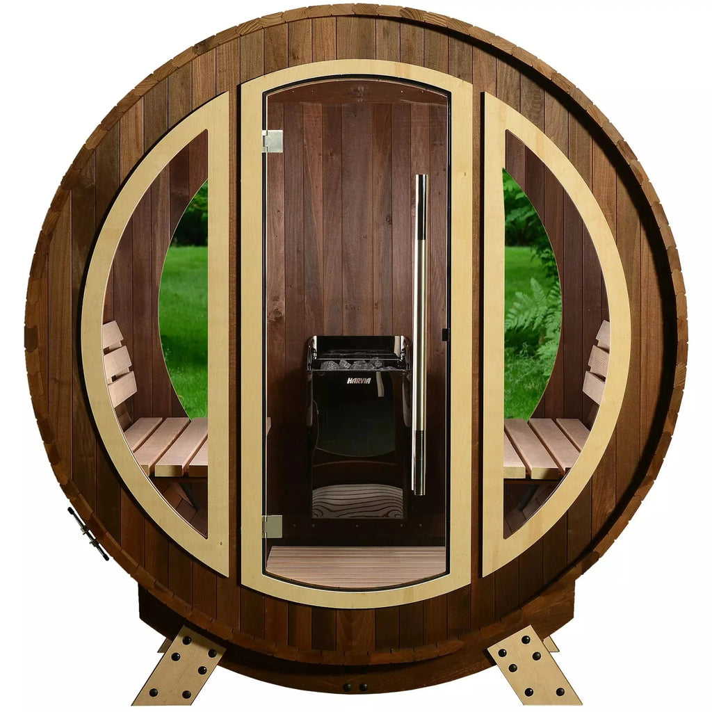 Almost Heaven Phoenix 6 Person Barrel Sauna Thermally Modified Hemlock Almost Heaven Sauna Phoenix_Front_White_BG_AH_Site_1024x1024_2x_jpg.webp