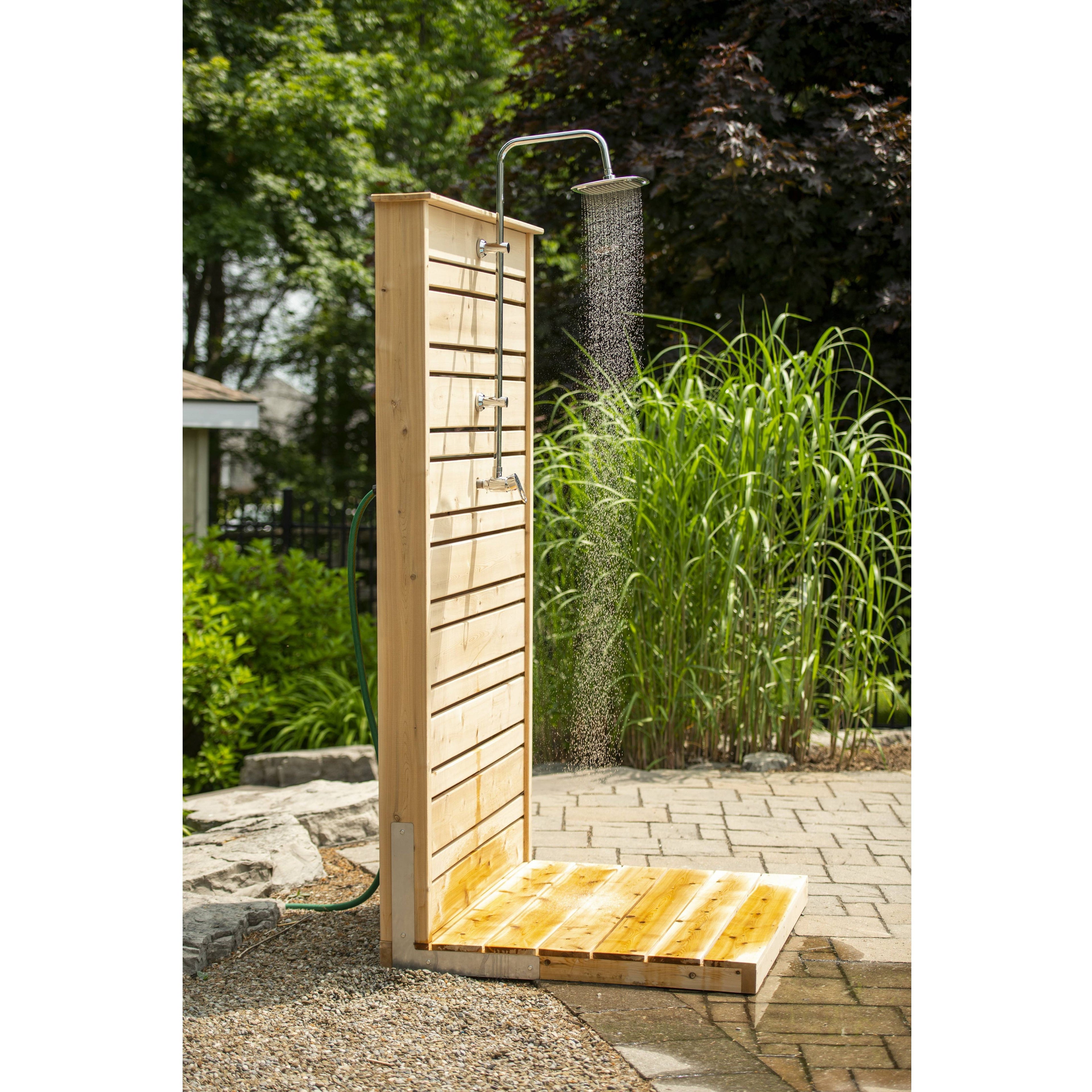 Dundalk Savannah Standing Outdoor Shower Dundalk LeisureCraft Print-3519.jpg