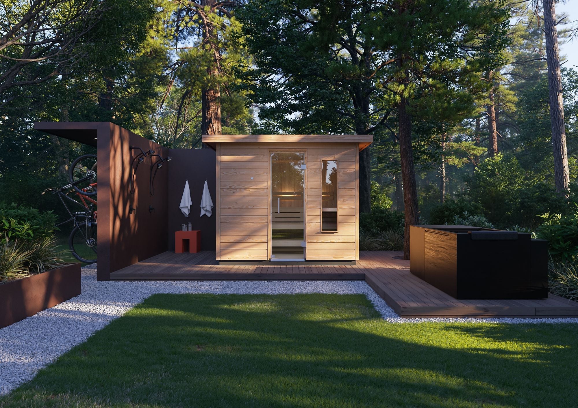 KOHLER C2 Outdoor Sauna