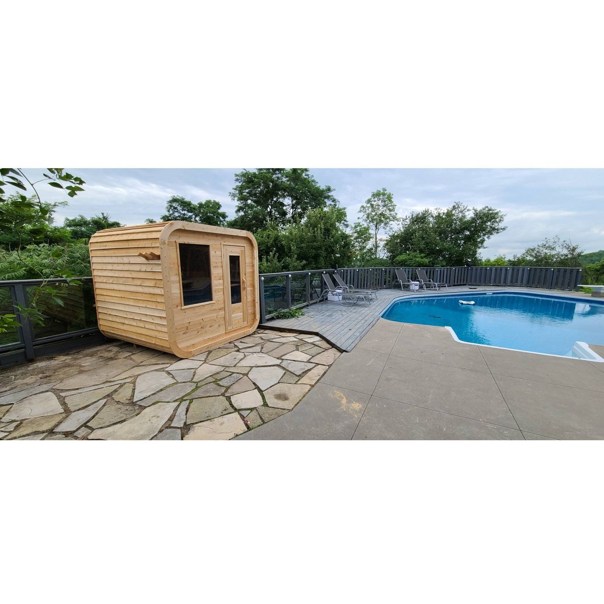 Dundalk Luna Outdoor Sauna 7' x 7' Dundalk LeisureCraft Resized_20200804_134753001.jpg