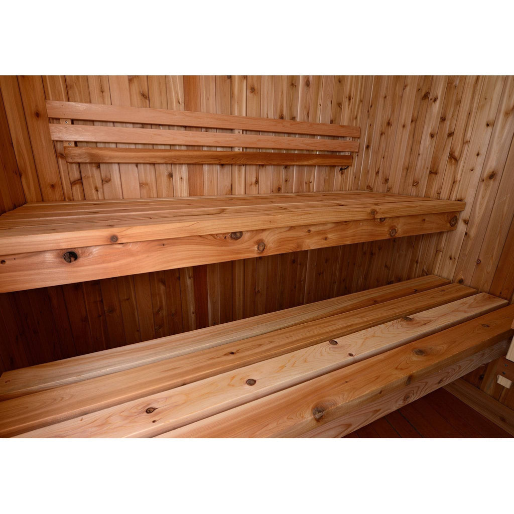 Almost Heaven Grayson 4 Person Indoor Sauna Respite Series Rustic Cedar,Fir Almost Heaven Sauna Respite_Grayson_Interior_bench_rustic_cedar_1024x1024_2x_8de4eda6-df80-4d23-ad49-afbbbd84dd25.jpg