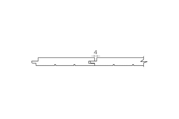 Alder Sauna Wall Boards - Profile STS4 by Thermory 4.4 Inch Coverage / Per Linear Foot - Sample (Qty 1),4.4 Inch Coverage / 4.9 Linear Foot - 6 Piece Bundle,4.4 Inch Coverage / 5.9 Linear Foot - 6 Piece Bundle,4.4 Inch Coverage / 6.8 Linear Foot - 6 Piece Bundle,4.4 Inch Coverage / 7.8 Linear Foot - 6 Piece Bundle,4.4 Inch Coverage / 8.8 Linear Foot - 6 Piece Bundle,4.4 Inch Coverage / 9.8 Linear Foot - 6 Piece Bundle,3.2 Inch Coverage / Per Linear Foot - Sample (Qty 1),3.2 Inch Coverage / 4.9 Linear Foot -