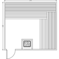 Finnish Sauna Builders 11' x 12' x 7' Pre-Built Indoor Sauna Kit Clear Cedar / Option 1 Finnish Sauna Builders ScreenShot2022-10-06at1.50.22PM.png