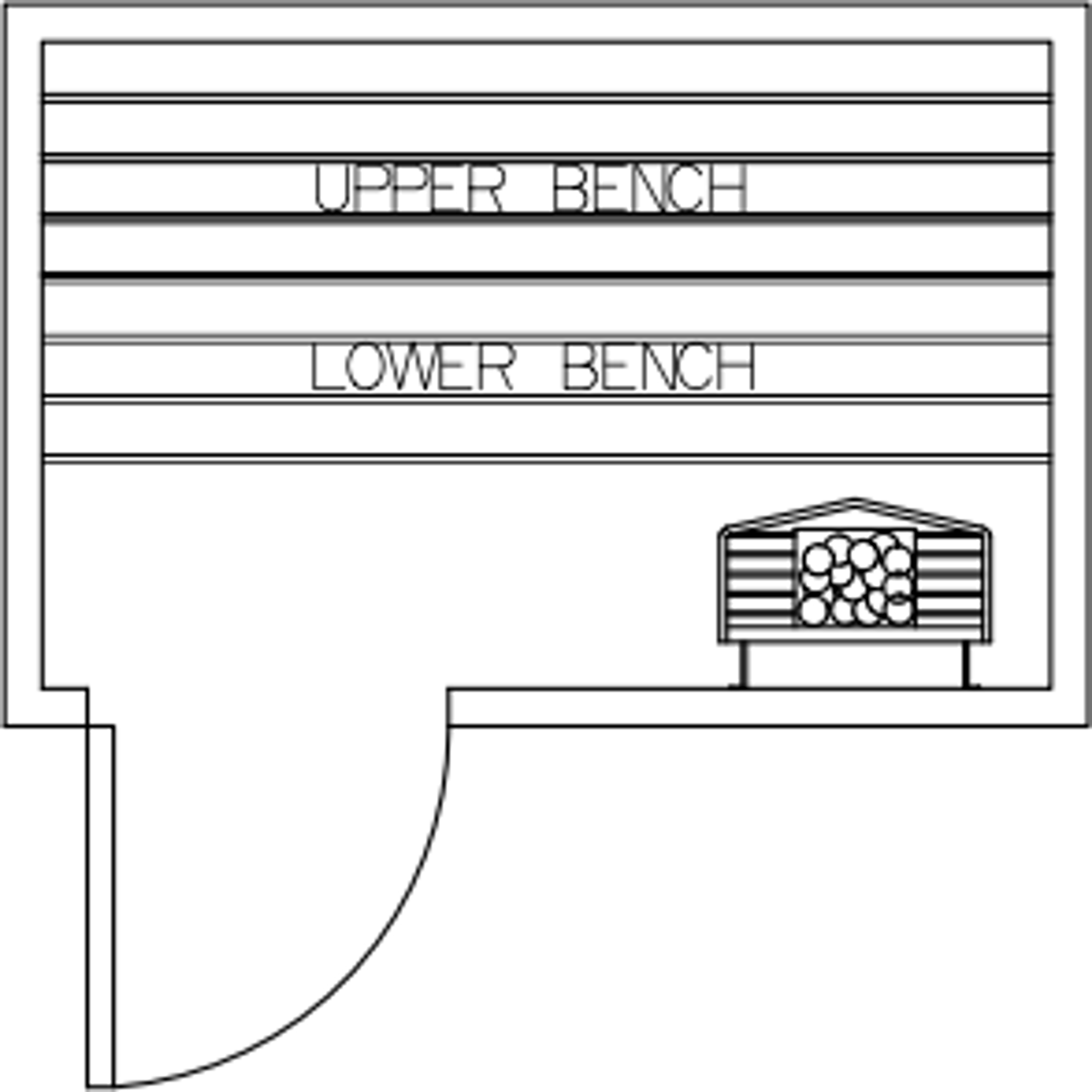 Finnish Sauna Builders 4' x 6' x 7' Pre-Built Outdoor Sauna Kit with A-Frame Cedar Shake Roof Option 8 / Without Floor,Option 8 / With Floor Finnish Sauna Builders ScreenShot2022-10-11at4.01.27PM.png