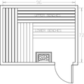 Finnish Sauna Builders 6' x 8' x 7' Pre-Cut Sauna Kit Option 1 / 7 Foot Tall / No Backrest,Option 1 / 7 Foot Tall / Backrest - $343.20,Option 1 / 8 Foot Tall - $397.32 / No Backrest,Option 1 / 8 Foot Tall - $397.32 / Backrest - $343.20 Finnish Sauna Build
