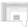 Finnish Sauna Builders 7' x 10' x 7' Pre-Cut Sauna Kit Option 1 / 7 Foot Tall / No Backrest,Option 1 / 7 Foot Tall / Backrest + $429.00,Option 1 / 8 Foot Tall + $482.46 / No Backrest,Option 1 / 8 Foot Tall + $482.46 / Backrest + $429.00 Finnish Sauna Buil