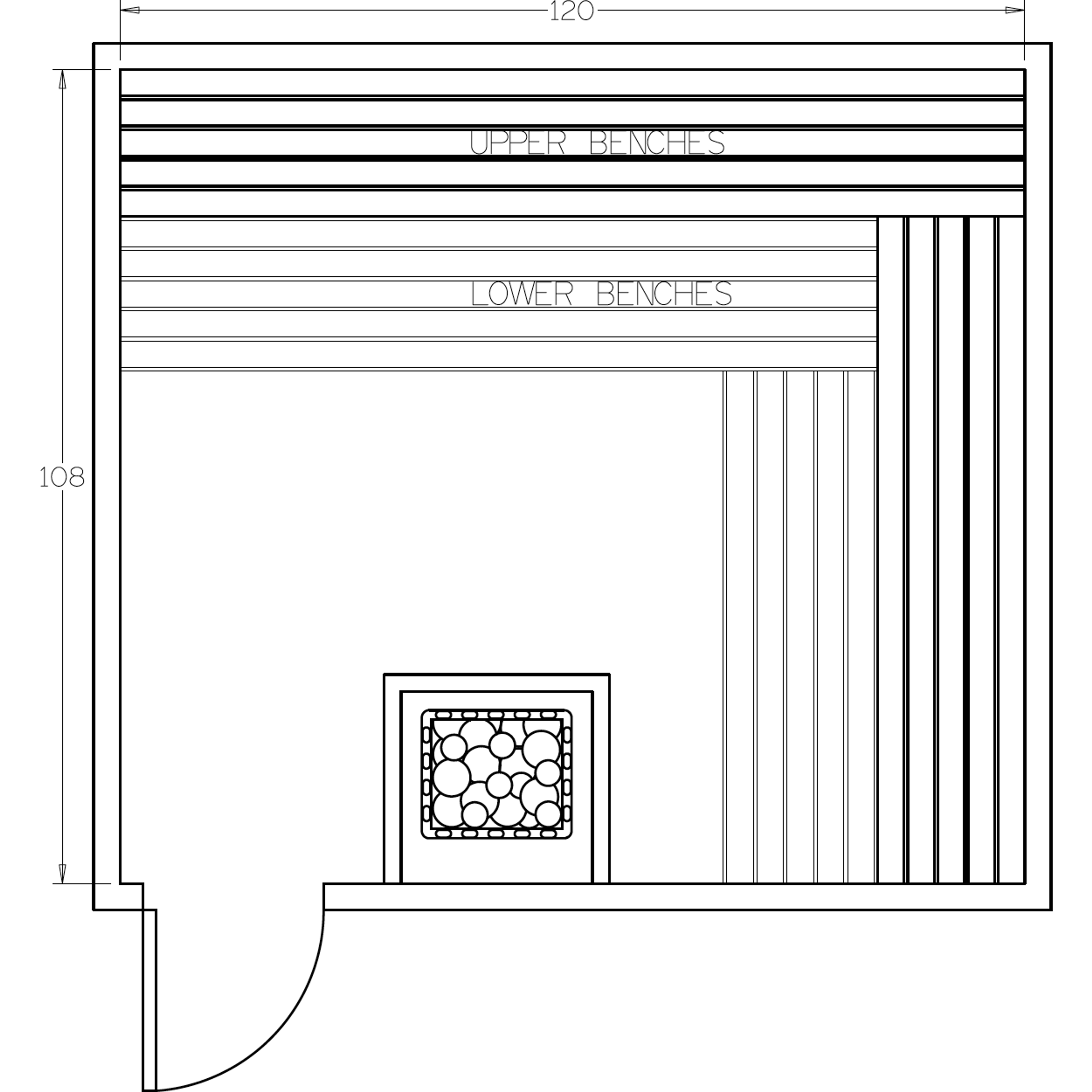 Finnish Sauna Builders 9' x 10' x 7' Pre-Cut Sauna Kit Option 6 / 7 Foot Tall / No Backrest,Option 6 / 7 Foot Tall / Backrest + $429.00,Option 6 / 8 Foot Tall + $539.22 / No Backrest,Option 6 / 8 Foot Tall + $539.22 / Backrest + $429.00 Finnish Sauna Buil
