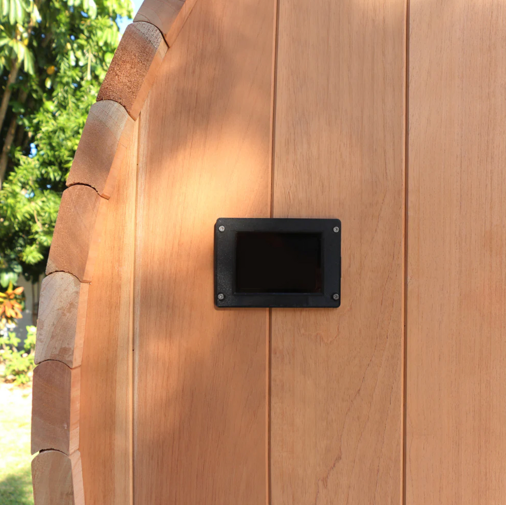 Scandia Electric Barrel Sauna Kit 6 W x 4 D x 6 H / Wood,6 W x 4 D x 6 H / Glass,6 W x 5 D x 6 H / Wood,6 W x 5 D x 6 H / Glass,6 W x 6 D x 6 H / Wood,6 W x 6 D x 6 H / Glass,6 W x 7 D x 6 H / Wood,6 W x 7 D x 6 H / Glass,6 W x 8 D x 6 H / Wood,6 W x 8 D 