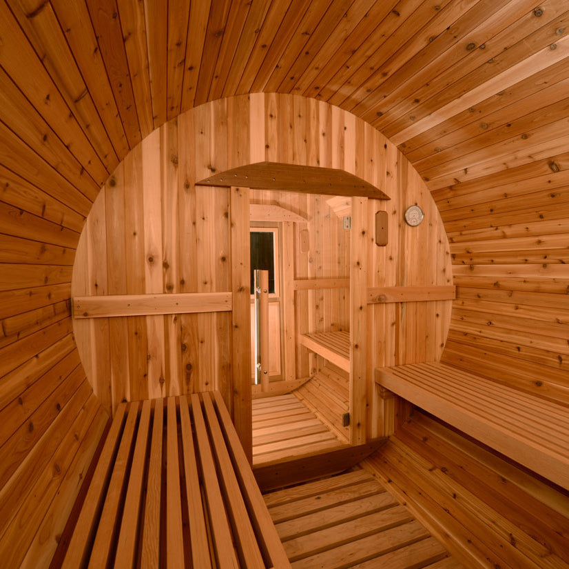 Almost Heaven Shenandoah 4 Person Classic Barrel Sauna