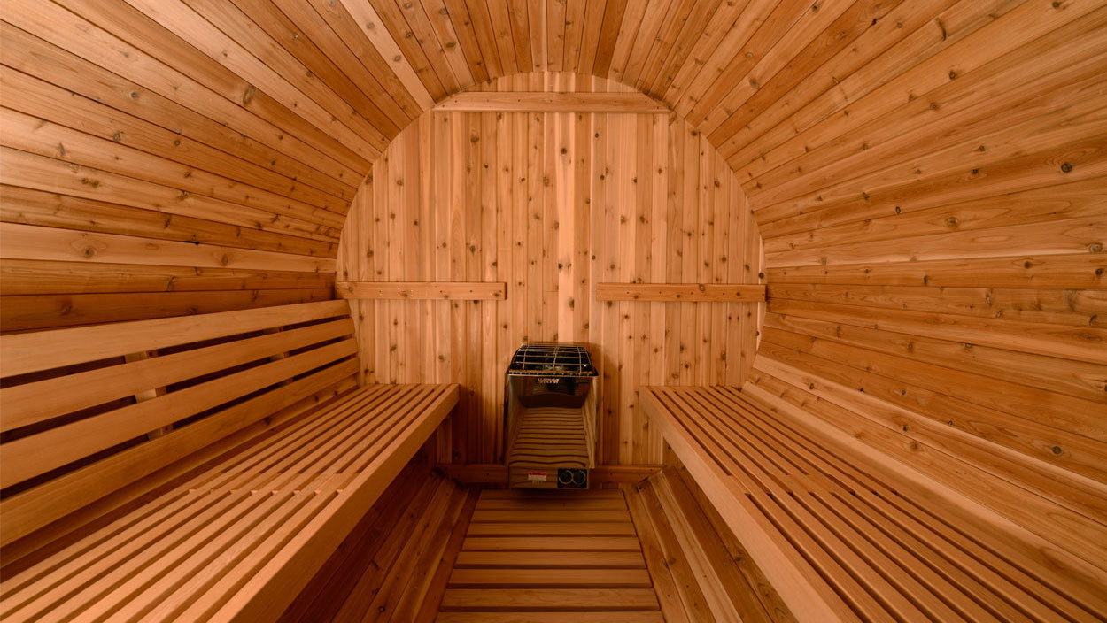 Almost Heaven Shenandoah 4 Person Classic Barrel Sauna
