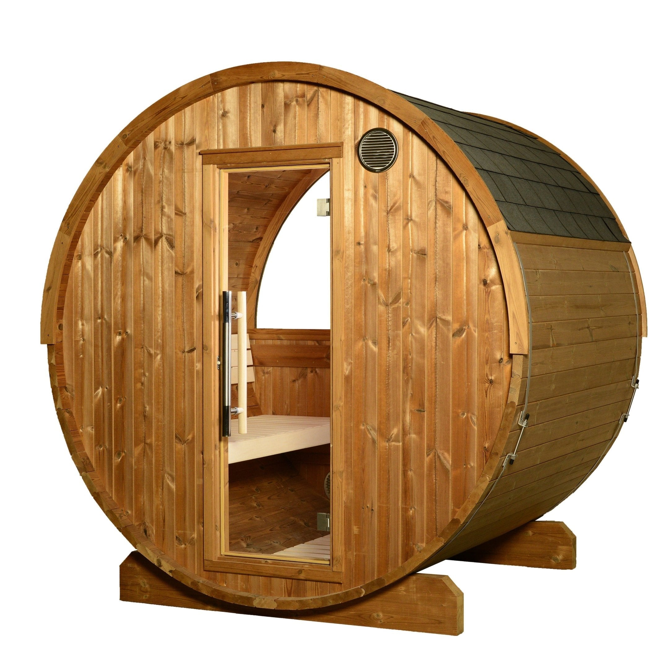 Takoa Half Moon Classic Barrel Sauna — Harvia Collection - photo 2