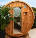 Takoa Half Moon Classic Barrel Sauna — Harvia Collection - photo 1
