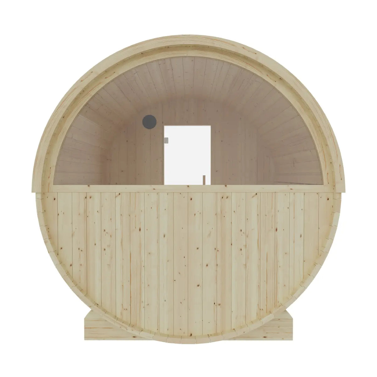 Tampere Finnish Barrel Sauna with WiFi Heater - Finnish Sauna Builders Natural,Walnut,Teak,Larch Finnish Barrel Saunas Tampere_4_Person_2_Tier_Finnish_Barrel_Sauna_with_Heater_02.webp