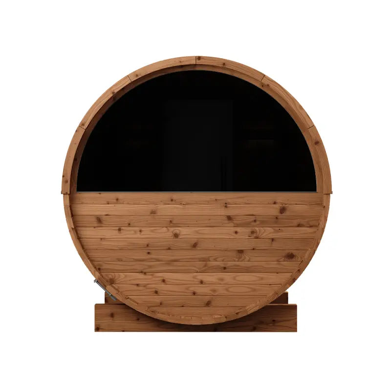 Thermory 6 Person Barrel Sauna No 50 DIY Kit with Window