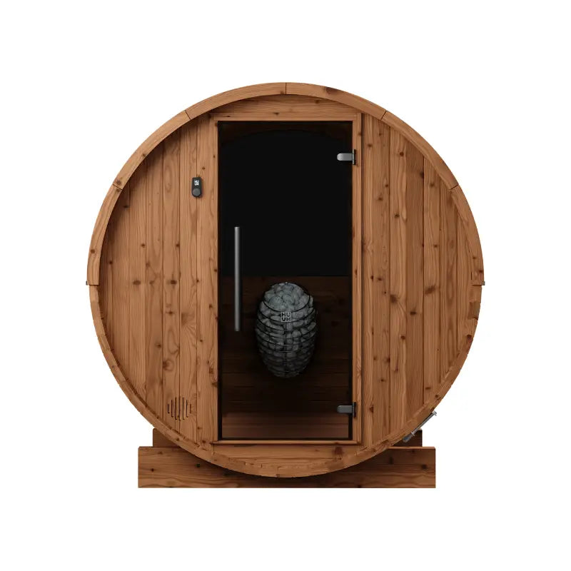 Thermory 6 Person Barrel Sauna No 50 DIY Kit with Window
