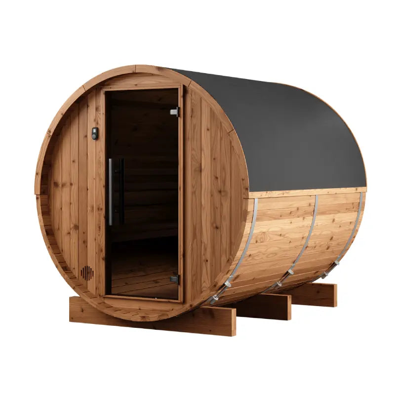 Thermory 6-Person Barrel Sauna