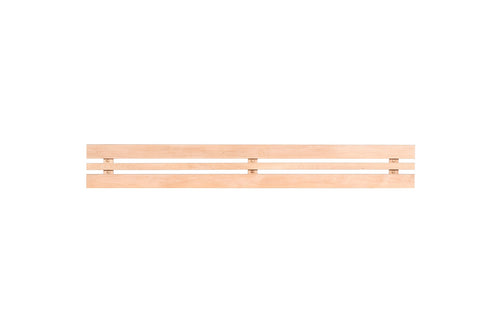 Alder Prebuilt Sauna Backrest - 81in Long by Thermory