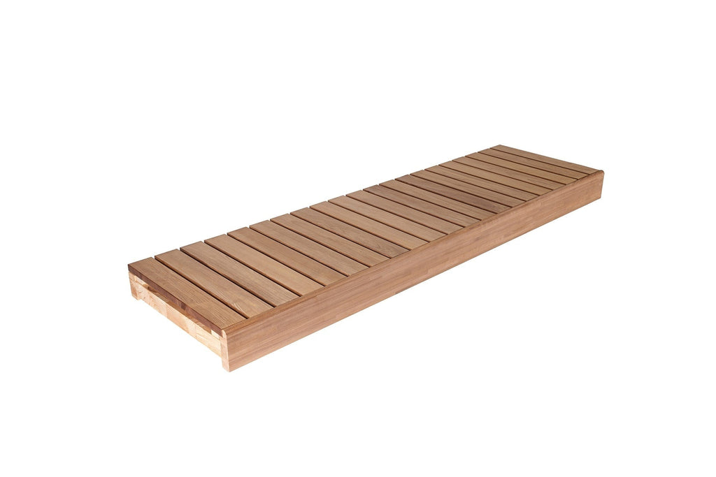 Thermory 4' x 4' Thermally Modified Magnolia Sauna Package - by Finnish Sauna Builders Standard / 7 Foot Tall,Standard / 8 Foot Tall + $320,Custom + $500 / 7 Foot Tall,Custom + $500 / 8 Foot Tall + $320 Thermory Thermory_Sauna_bench-module-140_600x2100_thermo-aspen_1920_1.jpg