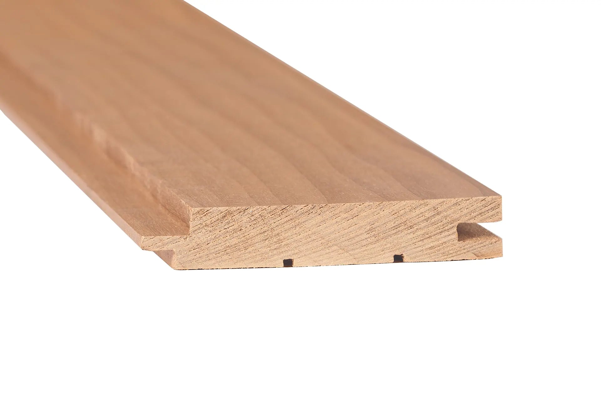 Thermory 4' x 4' Thermally Modified Alder Sauna Package - by Finnish Sauna Builders Standard / 7 Foot Tall,Standard / 8 Foot Tall + $320,Custom + $500 / 7 Foot Tall,Custom + $500 / 8 Foot Tall + $320 Thermory Thermory_Sauna_wall_STS4_15x90_thermo-aspen_1920_2_jpg.webp