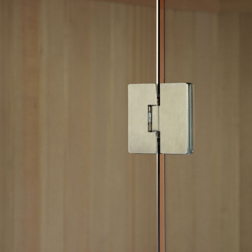 Almost Heaven Oasis 4 Person Indoor Sauna Rustic Cedar,Fir Almost Heaven Sauna Vision_Series_Detail_Hinge_9e50968a-d083-4197-b98e-61f4bd43f97a.jpg