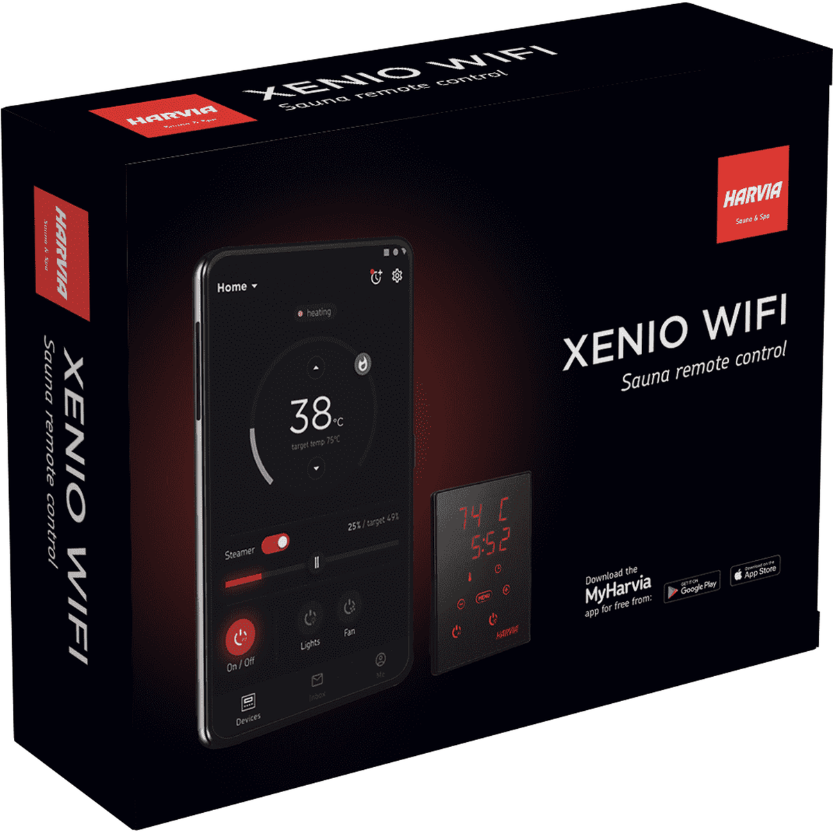 Harvia Xenio WiFi Control Accessory Package – Steam Sauna Supply