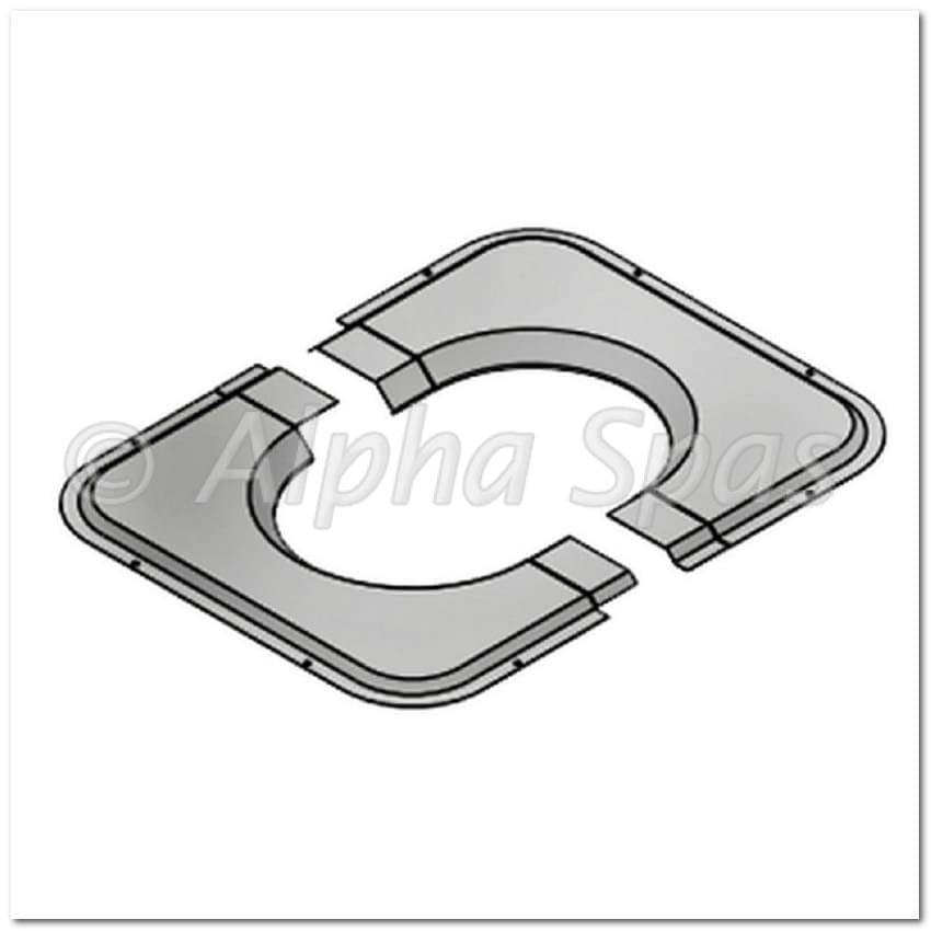 Harvia Lead-through Flange WZ020115 Stainless Steel - Finnish Sauna Builders Harvia ZSHP-711.jpg