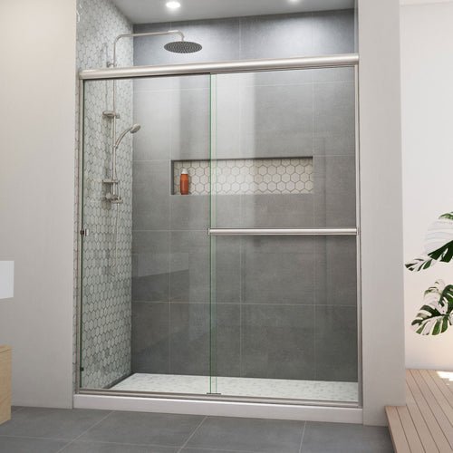 DreamLine Alliance Pro BGX 56 - 60 inch W x 70 3/8 inch H Semi-Frameless Bypass Shower Door