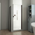 DreamLine Alliance Swing BG 28 - 29 inch W x 66 inch H Semi-Frameless Swing Shower Door