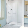 DreamLine Aqua-Q Swing 40 inch W x 72 inch H Frameless Swing Shower Door