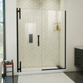 DreamLine Ascend 56 1/2 - 57 1/2 inch W x 72 inch H Frameless Pivot Shower Door