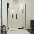 DreamLine Ascend 50 1/2 - 51 1/2 inch W x 72 inch H Frameless Pivot Shower Door