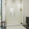 DreamLine Ascend 62 - 63 inch W x 72 inch H Frameless Pivot Shower Door